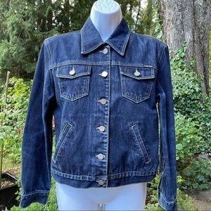 Calvin Klein Blue Denim Jean Jacket - Size M